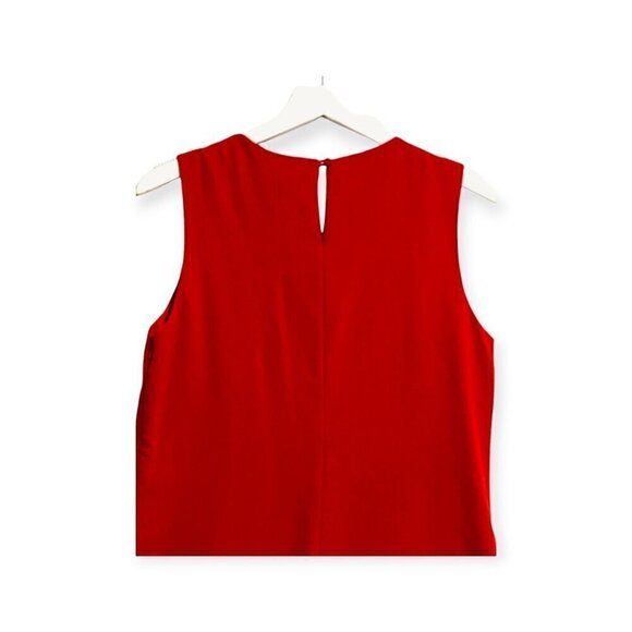 Greylin Red peakboo Cutout A line dress, size S - Picture 6 of 9